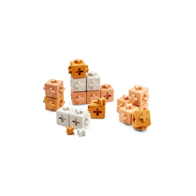 LIEWOOD - Schaumstoff Klemmsteine Tuscany Rose Mix