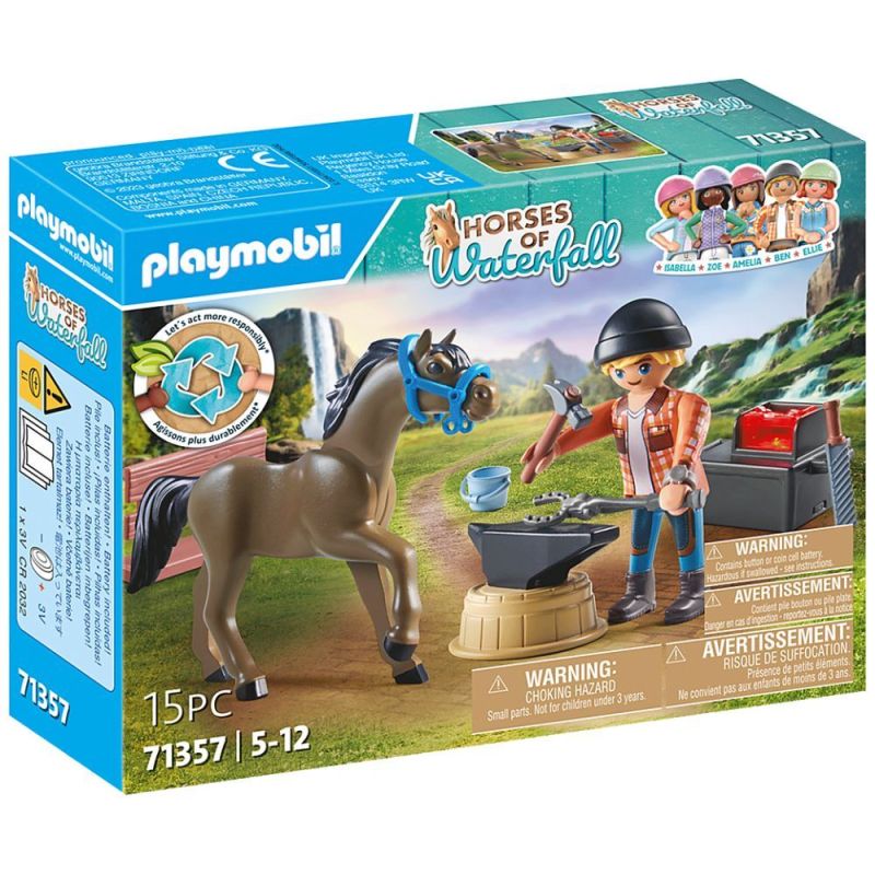 PLAYMOBIL® 71357 - Hufschmied Ben & Achilles