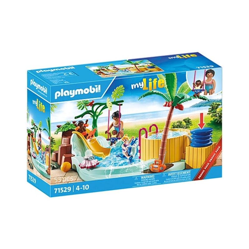 PLAYMOBIL® 71529 - Kinderbecken mit Whirlpool