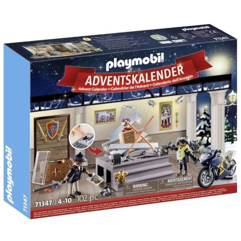 PLAYMOBIL® 71347 - Adventskalender Polizei Museumsdiebstahl