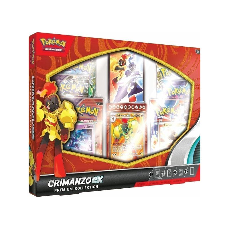 Pokemon Crimanzo EX Premium Kollektion - Deutsch