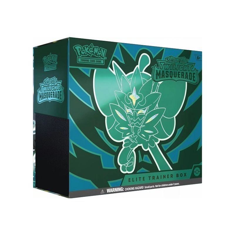 Pokemon Elite Trainer Box Scarlet & Violet Twilight Masquerade - Englisch