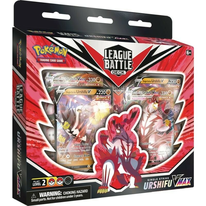 Pokemon Urshifu VMAX League Battle Deck Single Strike - Französisch