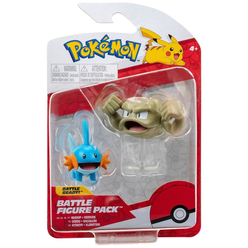 Pokémon Battle Figur Hydropi & Kleinstein