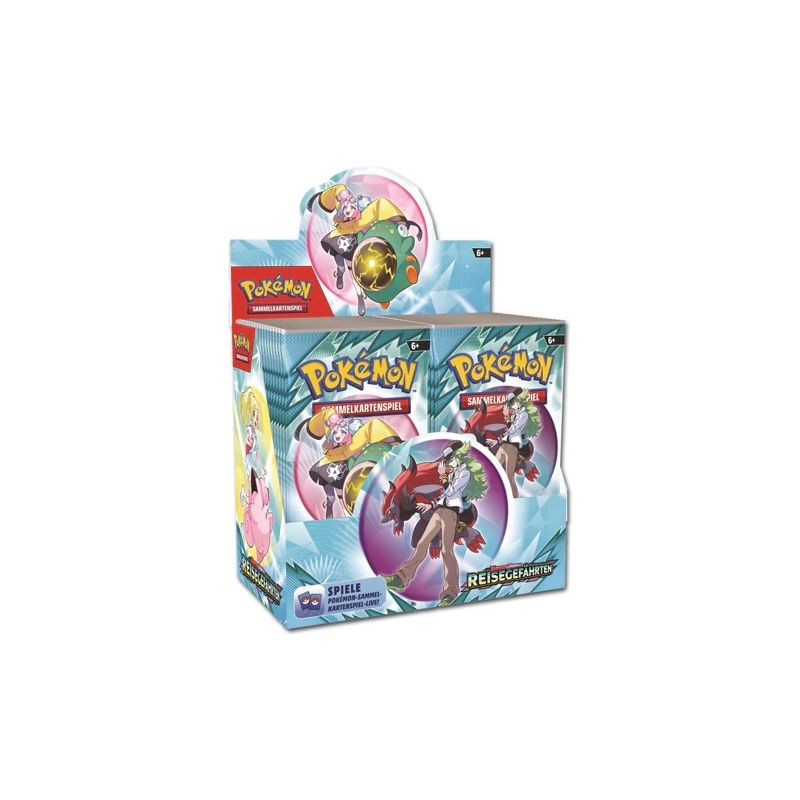 Pokemon SV09 Reisegefährten Booster, Display - Deutsch