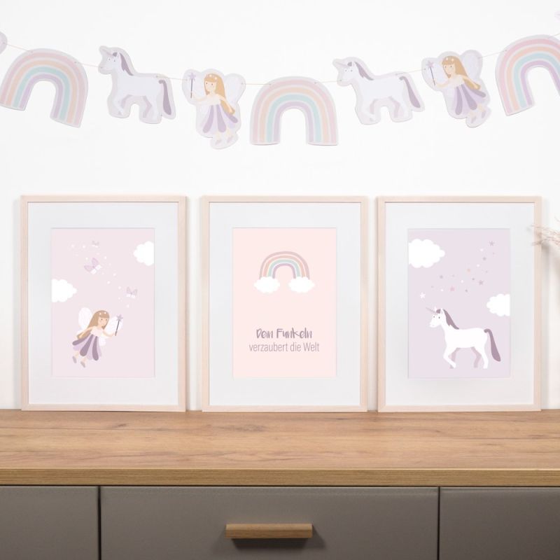 mintkind - Posterset Feenwelt