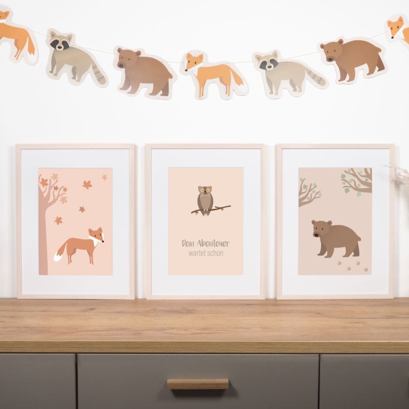mintkind - Posterset Wald