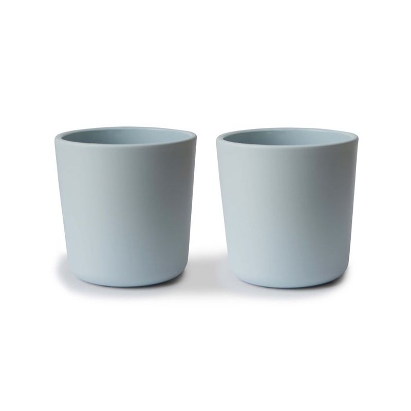 Mushie - 2er Set Trinkbecher Powder Blue