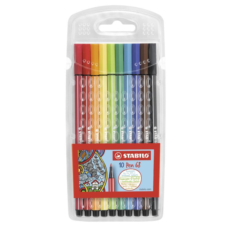 STABILO Pen 68 - Pen 68 - 10er Pack