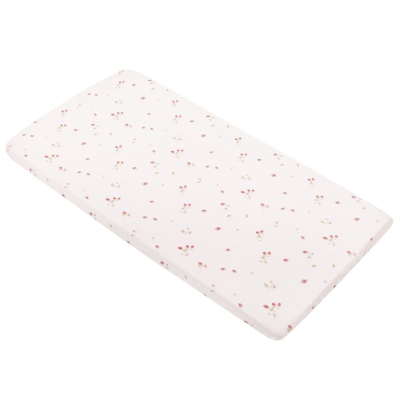 Samiboo - Spannbettuch 75 x 145cm Raspberries