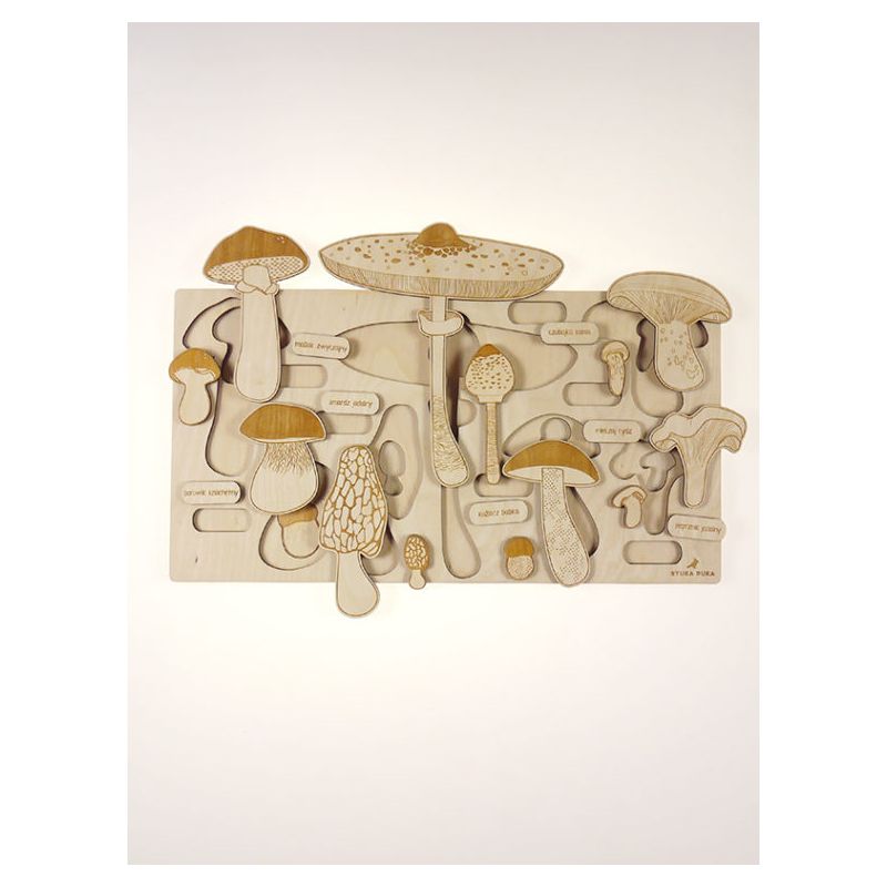 Stuka Puka - Holz Puzzle Pilze (deutsch)