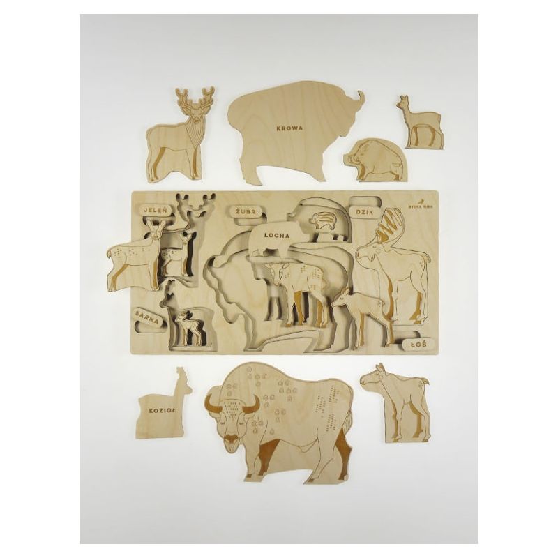 Stuka Puka - Holz Puzzle Ach Du liebes Reh (deutsch)