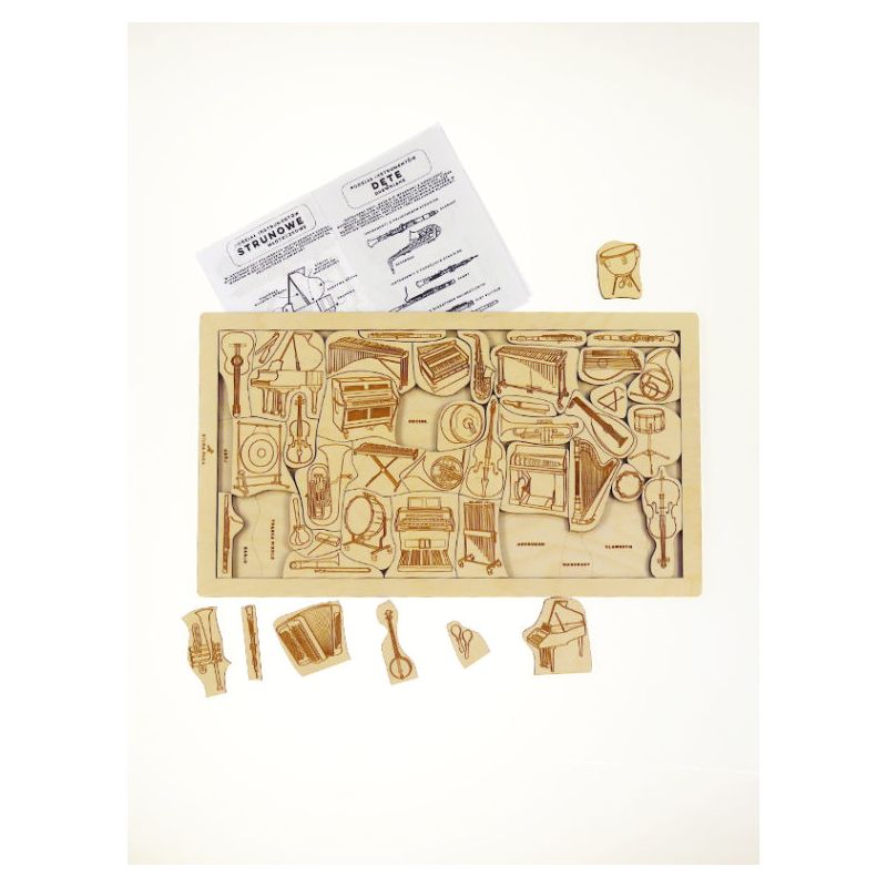 Stuka Puka - Holz Puzzle Instrumente (deutsch)
