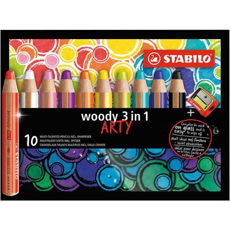 STABILO - Buntstifte woody 3 in 1