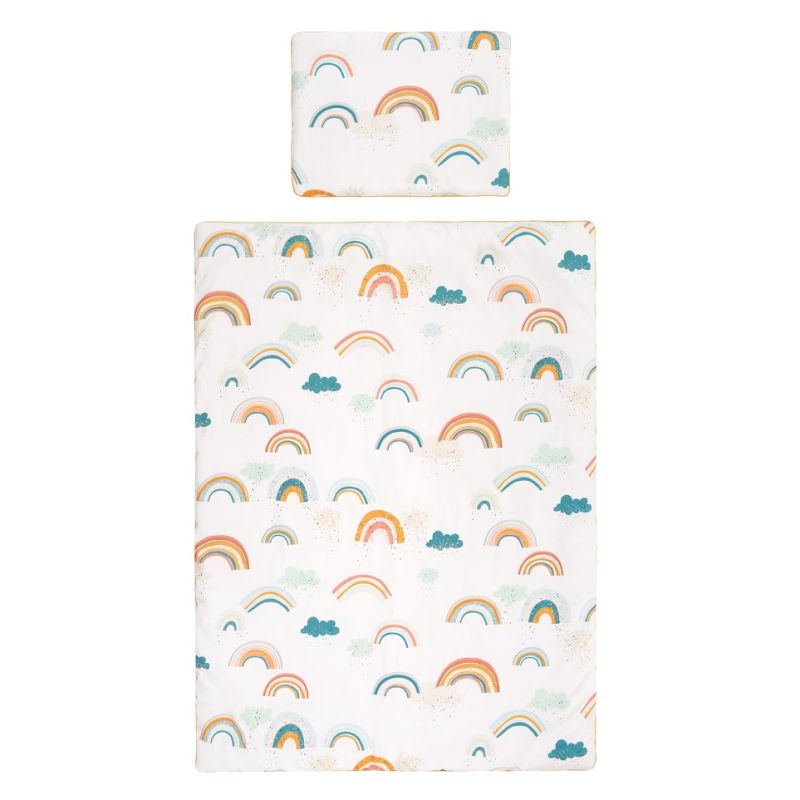 Samiboo - XL Bettset gefüttert 180 x 150cm Rainbow