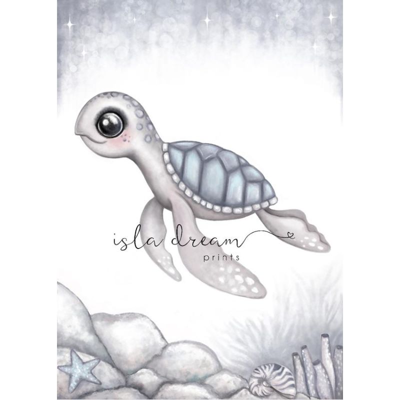 Isla Dream Prints - Poster Kai die Meeresschildkröte