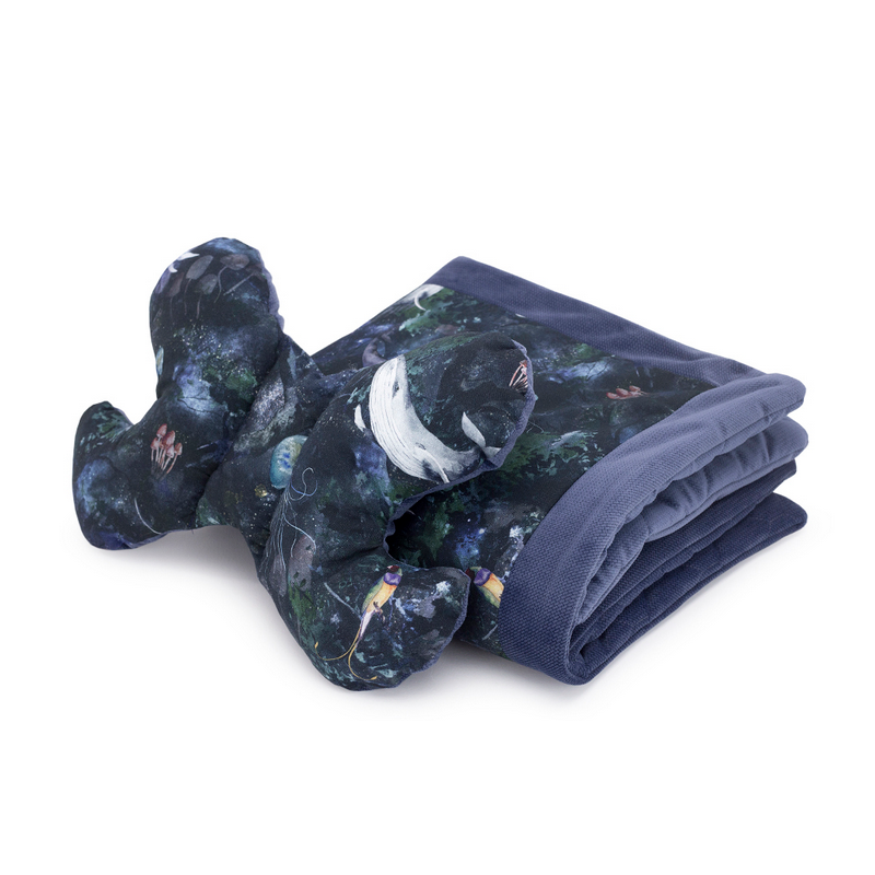 Makaszka - Babykissen- und Deckenset Magic Forest