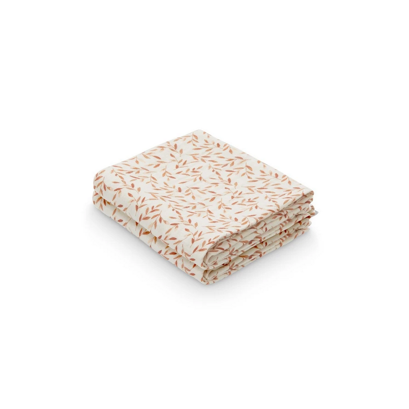 Cam Cam Copenhagen Muslin 2er Set Caramel Leaves