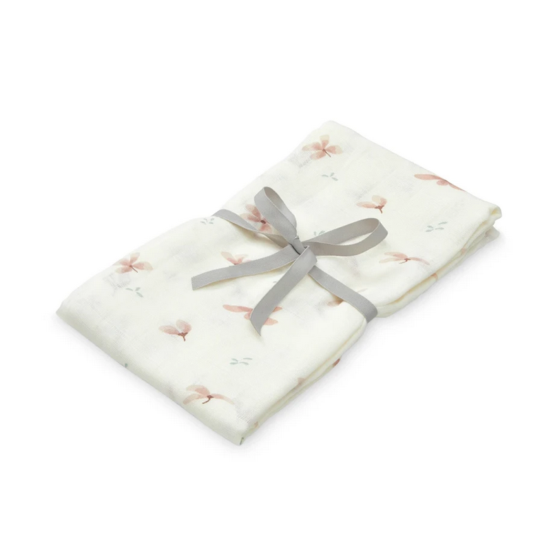 Cam Cam Copenhagen Swaddle Muslin Windflower Creme 120x120