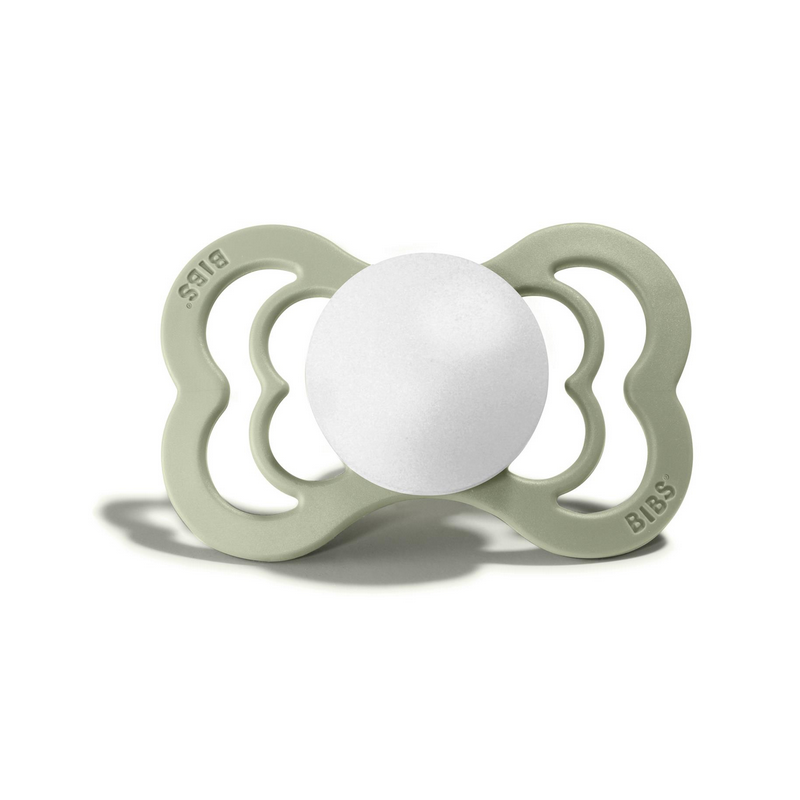 BIBS - SUPREME Silikon Sage-White Gr. 2