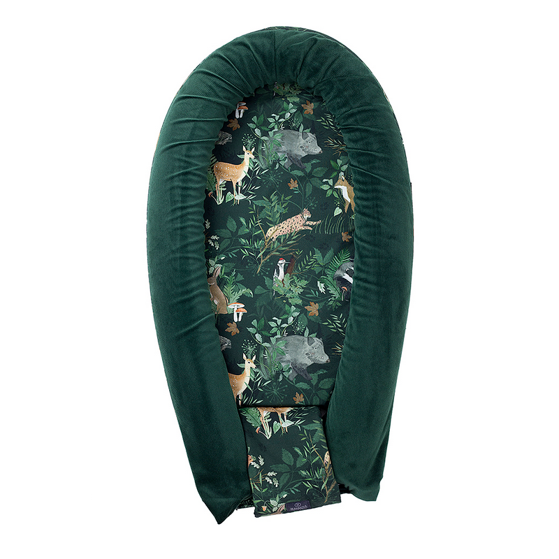 Makaszka - Babynest PREMIUM Woodland