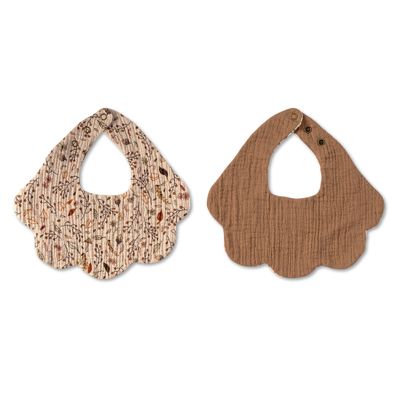 Thats mine - Lätzchen Autumn Flower - Brown