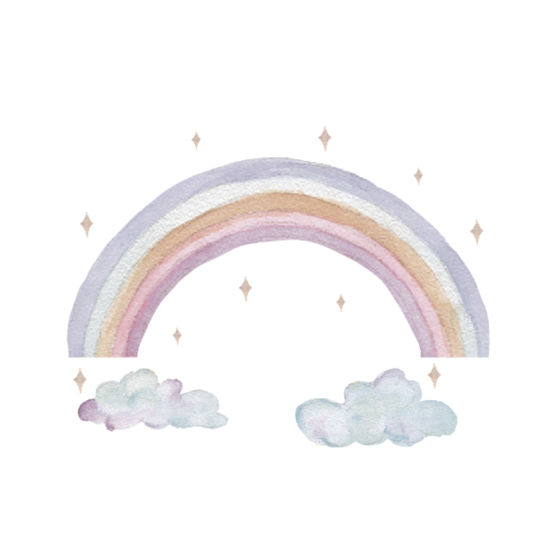 Thats mine - Wandsticker Fairy Rainbow