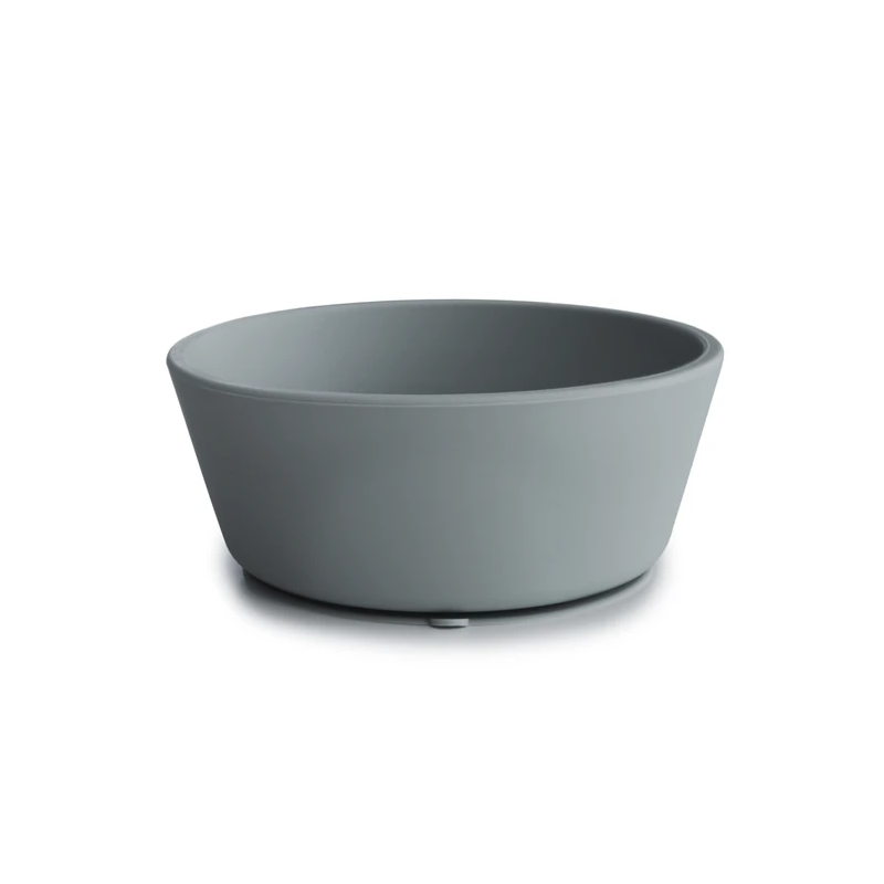 Mushie - Silikon Saugnapfschale Stone