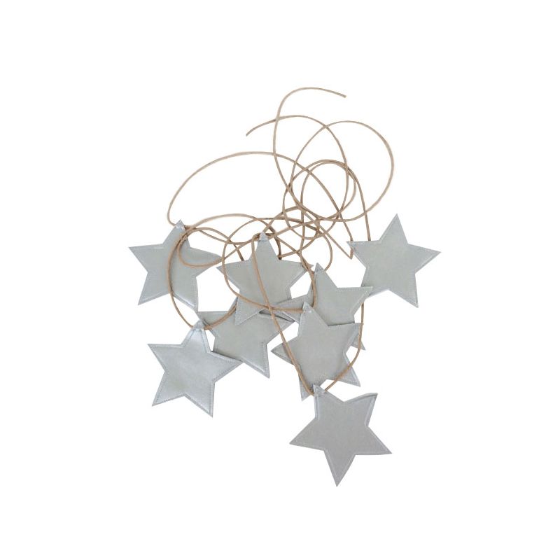 Spinkie - Stern Girlande silver