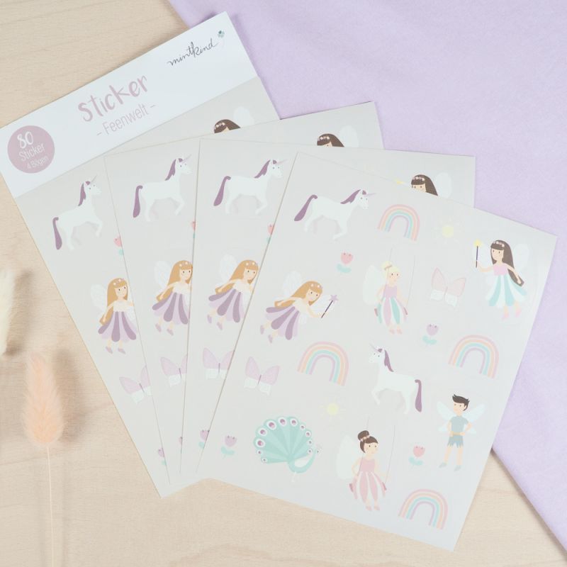 mintkind - Stickerbogen Feenwelt