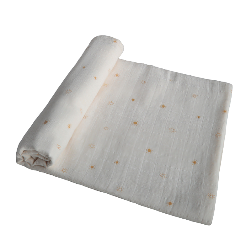 Mushie - Swaddle Sonne