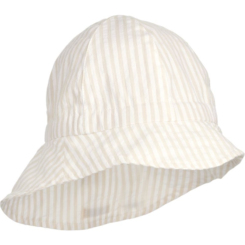 LIEWOOD - Sunneva Sonnenhut Streifen Crisp White