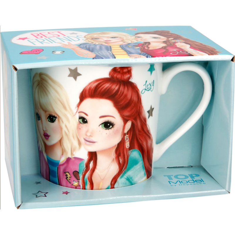 Depesche - TOPModel Becher im Geschenkkarton Jenny und Lexy
