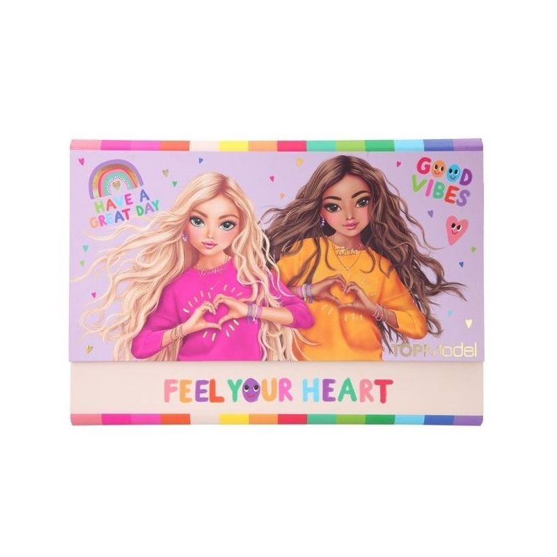 Depesche - TOPModel Briefpapier in Fächermappe Selflove