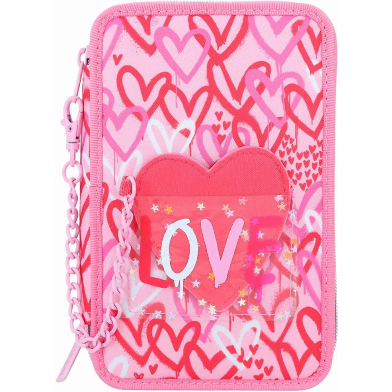 TOPModel - 3-Fach Federtasche One Love