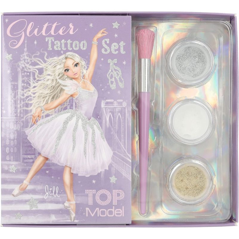 TOPModel - Glitzer Tattoo Set Ballet