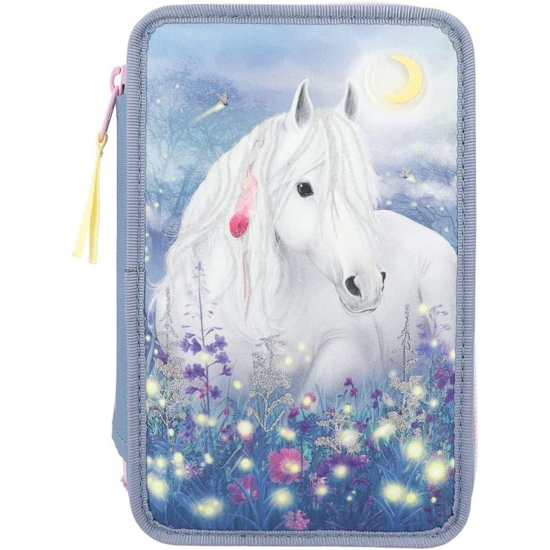 Depesche - Miss Melody 3-fach Federtasche Miss Melody Glühwürmchen