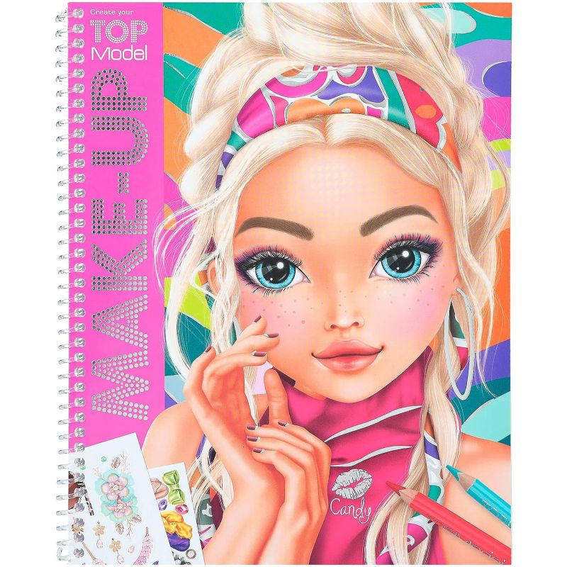 TOPModel - Create your Make-Up Malbuch