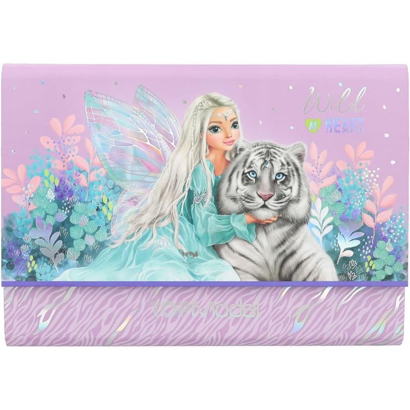 TOPModel - Briefpapier in Fächermappe Fantasy Tiger