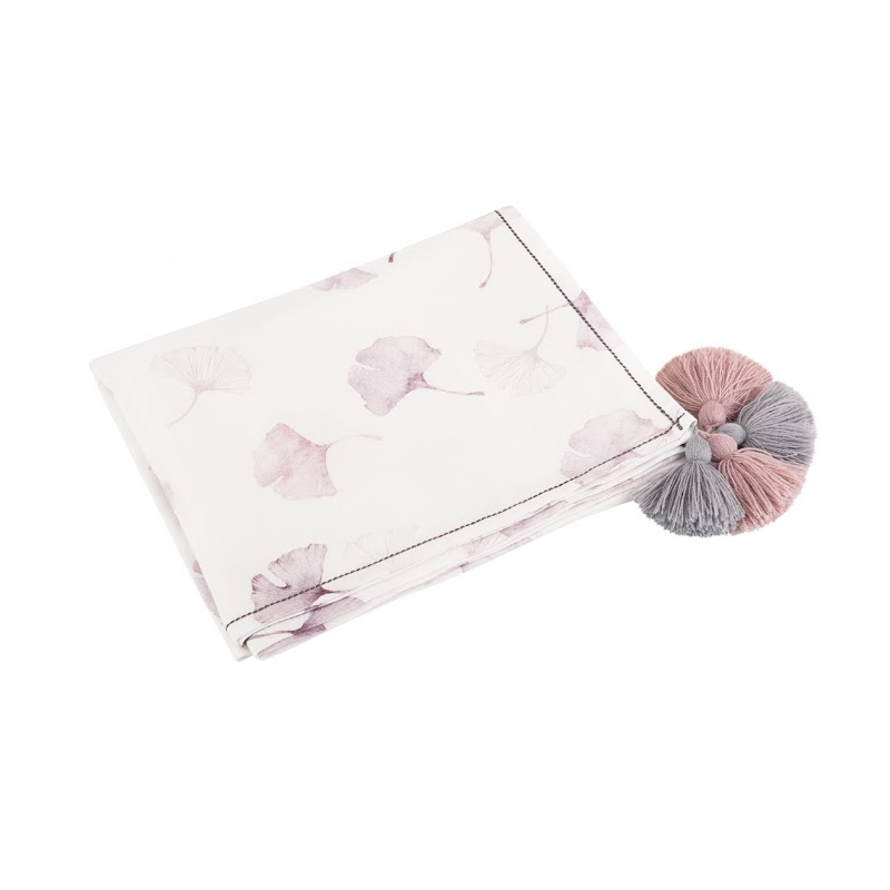 Samiboo - Swaddle mit Pommel Ginko lila