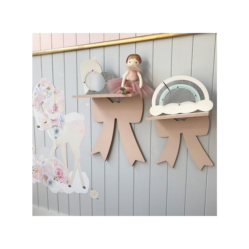 Devine Design - Nachttisch / Regal Mäschen rosa Grösse L