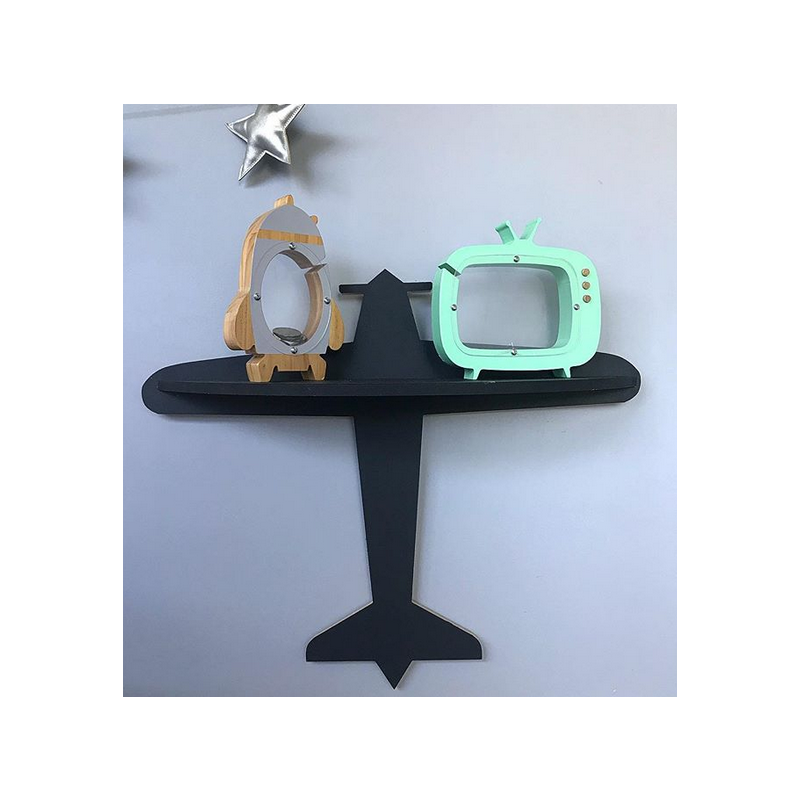 Devine Design - Nachttisch / Regal Flugzeug