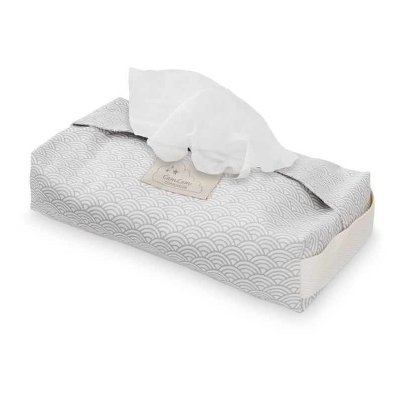 Cam Cam Copenhagen - Täschen für Feuchttücher Grey Wave