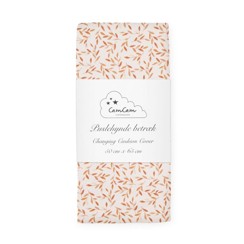 Cam Cam Copenhagen - Wickelmattenbezug Caramel Leaves