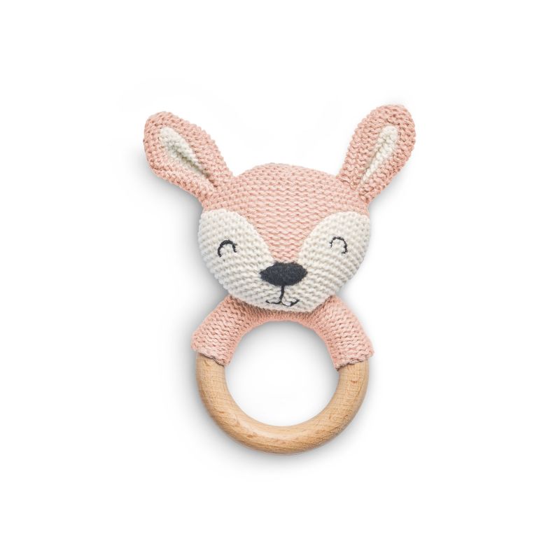 Jollein - Greifling Hirsch Pale Pink