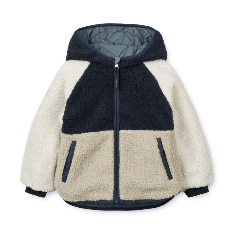 LIEWOOD - Jackson wendbare Jacke Whale Blue Mix