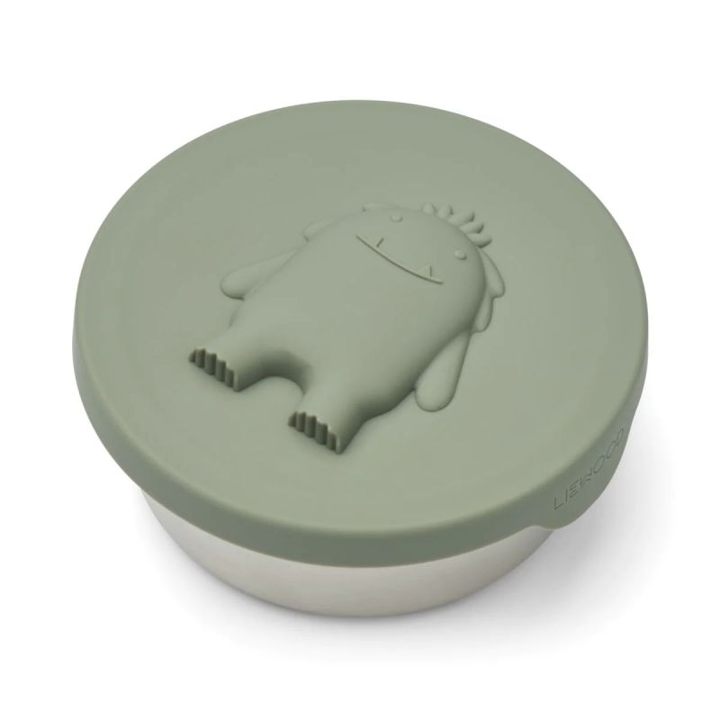 LIEWOOD - Raymon Snackbox Monster Faune Green