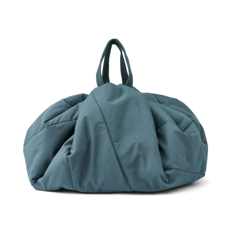 LIEWOOD - Svende Spielteppich Aufbewahrungssack Navy Stripes