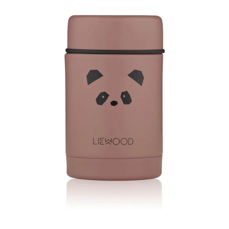 LIEWOOD - Thermobecher Nadja Panda Dark Rose 250 ml