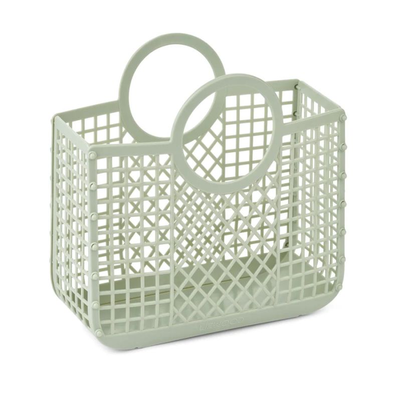 LIEWOOD - Samantha Korbtasche Klein Dusty Mint